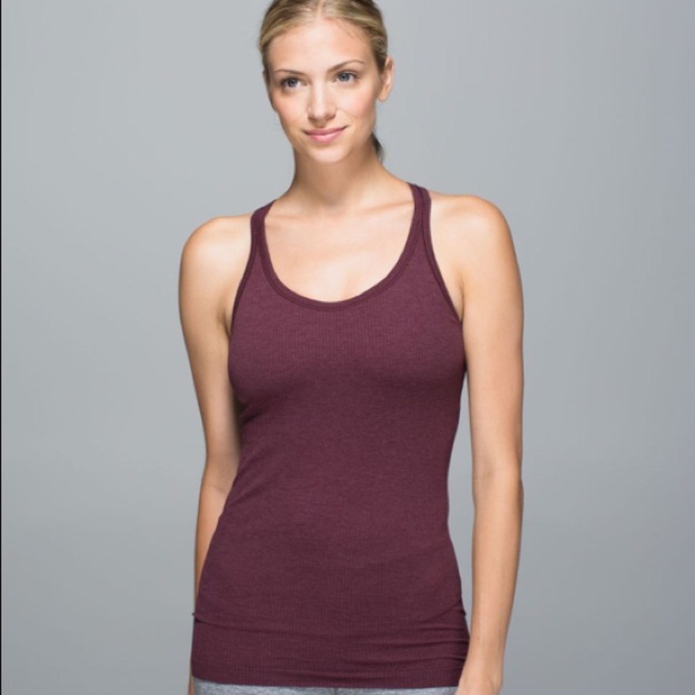 Lululemon Ebb to street tank with light support